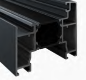 Anthracite Grey aluminium profile